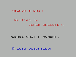 Velnor's Lair (1983)(Quicksilva)